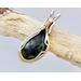 wire-wrapped Michigan Greenstone Pendant